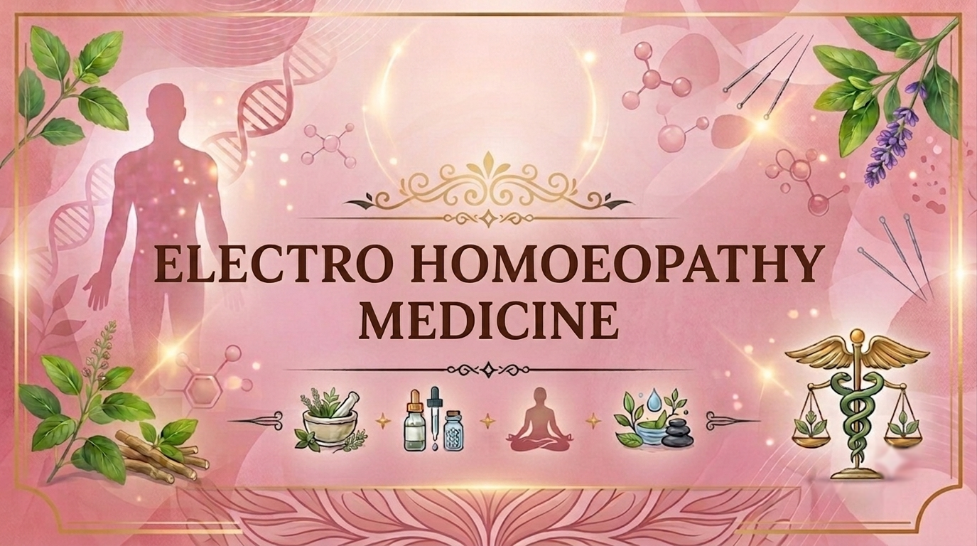 ELECTRO HOMOEOPATHY MEDICINE